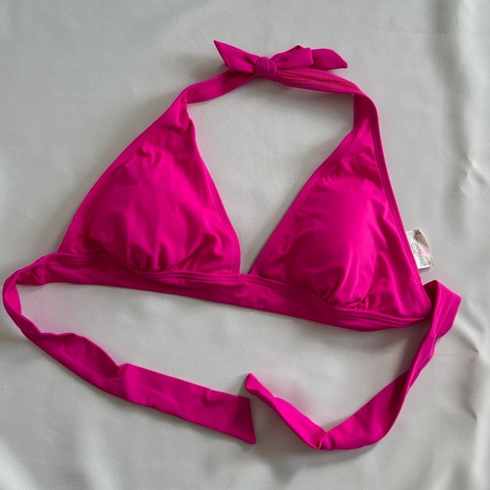 Old Navy Pink Bikini Top Sz‎ L
